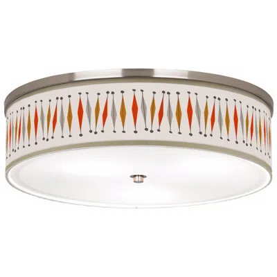 Ragnar Liz  20 1/4" Wide Tremble Shade Pattern Modern Ceiling Light
