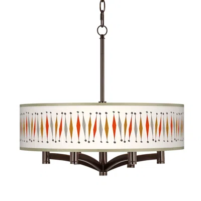 Ragnar Tremble Ava 6-light Bronze Pendant Chandelier