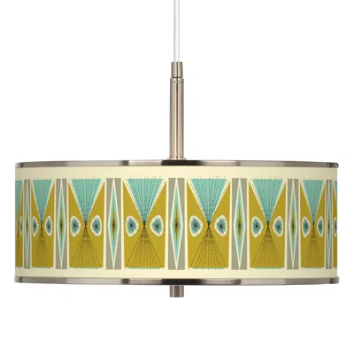 Ragnar Vernaculis Iii 16" Wide Retro Modern Shade Pendant Light