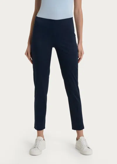 Ragno Capri Pants In Bleu (navy) In Blue