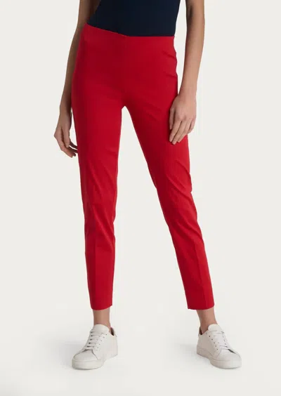 Ragno Capri Pants In Salsa (red) In Multi
