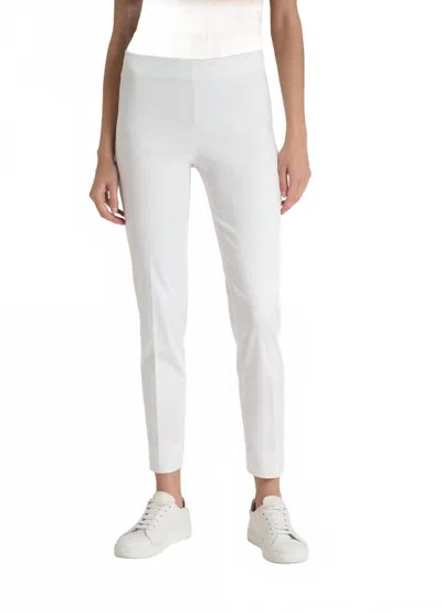 Ragno Cigarette Pant In Bianco In White
