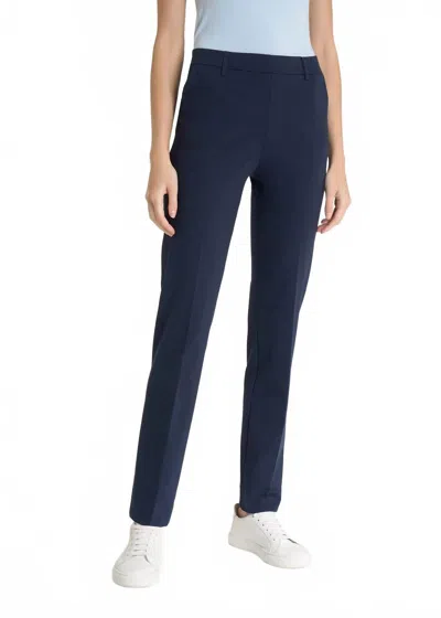 Ragno Straight Pants In Bleu In Blue