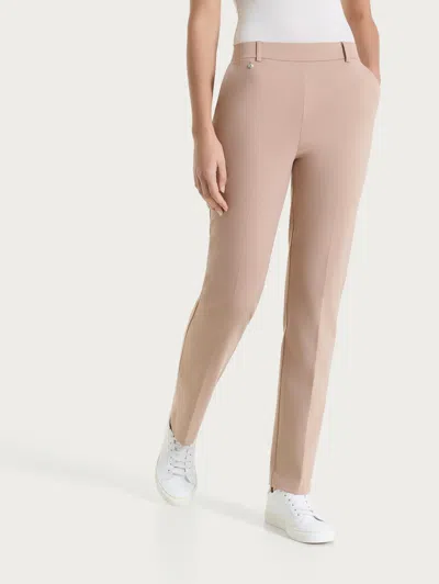 Ragno Women's Straight Trousers Pink In Other