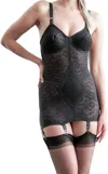 Rago Body Briefer Extra Firm Shaping In Black In Black