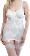 Rago Body Briefer Extra Firm Shaping In White In White