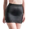 Rago Half Smoothing Slip Shapewear In Black In Black