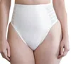 Rago High Waist Shaping Thong In White In White