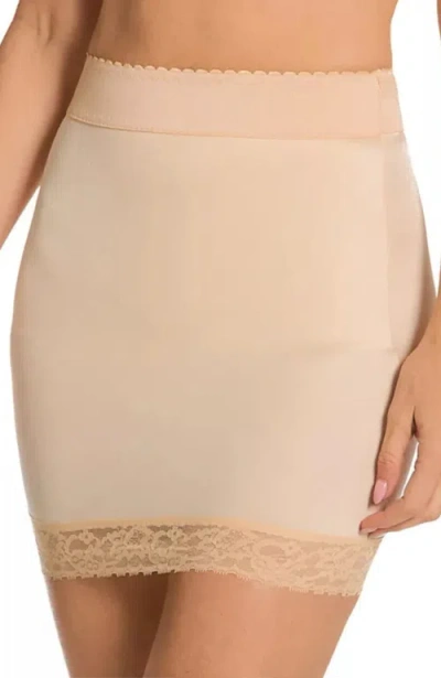 Rago Light Shaping Half Slip With Full Inner Shaping Panty In Neutral