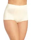 Rago Women's Padded Panty Brief Light Shaping In Beige In White