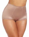 Rago Women's Padded Panty Brief Light Shaping In Mocha In Brown