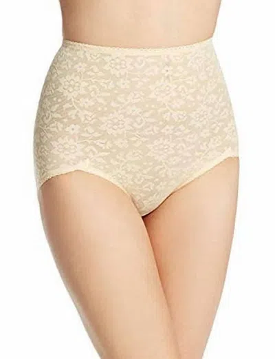 Rago Women's V Leg Extra Firm Control Brief Panty In Beige In Neutral