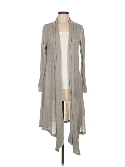 Pre-owned Rags And Couture Cardigan Sweater In Gray