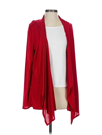 Pre-owned Rags And Couture Cardigan Sweater In Red