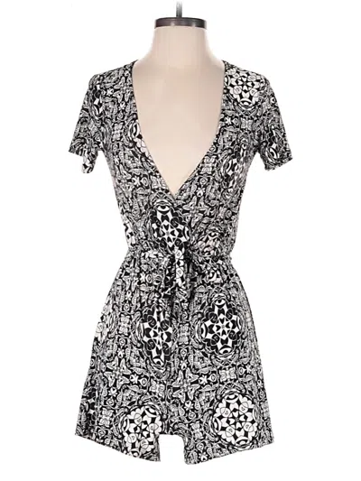 Pre-owned Rags And Couture Romper In Black