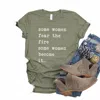 Rags & Royal Women's Fear The Fire Graphic Tee Shirt In Olive