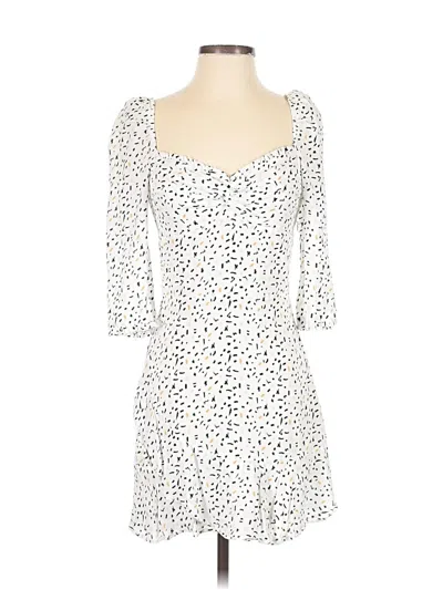 Pre-owned Rahi Casual Dress In Ivory