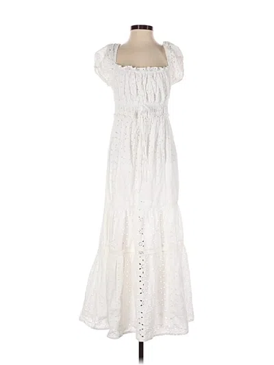 Pre-owned Rahi Casual Dress In White