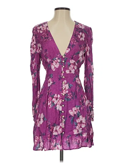 Pre-owned Rahi Cocktail Dress In Purple