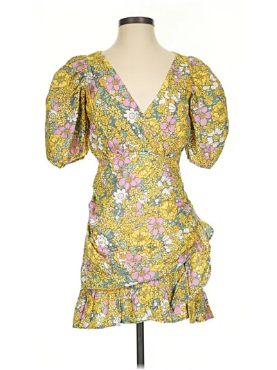 Pre-owned Rahi Cocktail Dress In Yellow