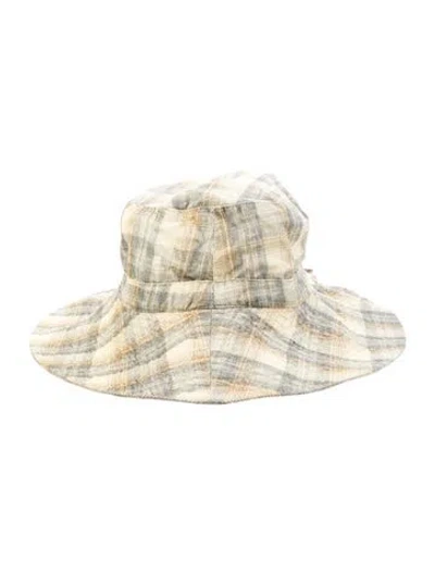 Pre-owned Rahi Printed Bucket Hat In Neutrals