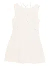 Rahil Hesan Bow-detailing Mini Dress In White