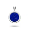 Rahul Patel Collection Men's Blue / Silver Genesis Lapis Lazuli Amulet In Multi