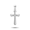 Rahul Patel Collection Men's Silver Ancient Cross Amulet In Silver