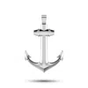 Rahul Patel Collection Men's Silver Nautical Anchor Amulet In Silver