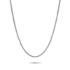 Rahul Patel Collection Men's Silver Spiga Chain In Silver