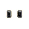 Rahul's Jewels Women's Black / Gold Sanctum Verus Earrings -14 Karat Gold With Genuine Black Diamond In Multi