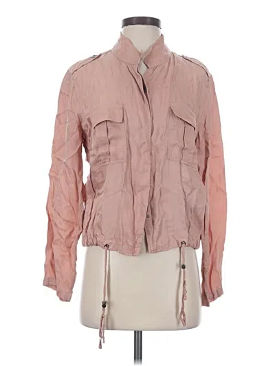 Pre-owned Rails 3/4 Sleeve Blouse In Pink