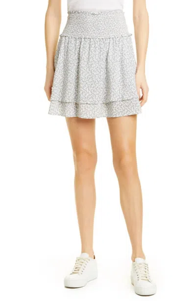 Rails Addison Skirt In Blue Garden In Animal Print