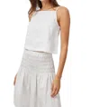 Rails Adelina Top In White In White