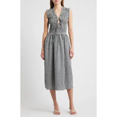 Rails Jordie Smocked Maxi Dress In White