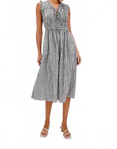 Rails Adine Midi Dress In Ash/seer In Gray