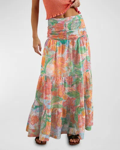 Rails Agatha Floral Tiered Maxi Dress In Tropics