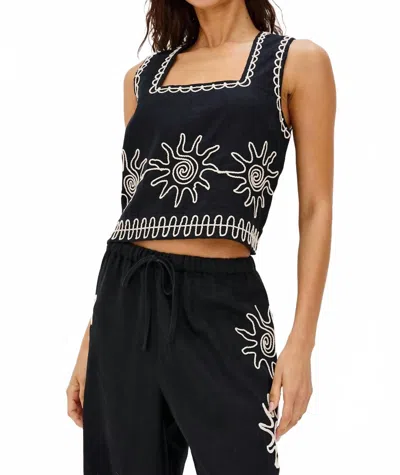 RAILS AKIRA TOP IN SUN EMBROIDERY