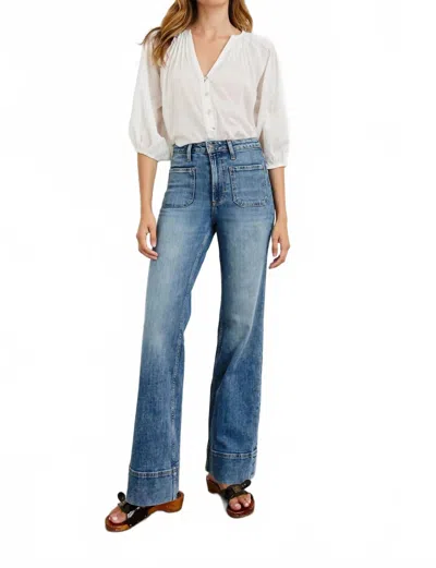 Rails Alamitos Flared Trouser In Tradewind In Multi