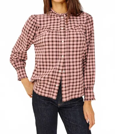 Rails Alanna Blouse In Garnet Rose Cobalt In Pink