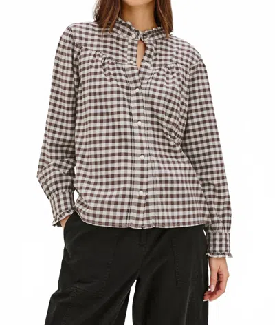 Rails Alanna Button Down Shirt In Choc Chip In Multi