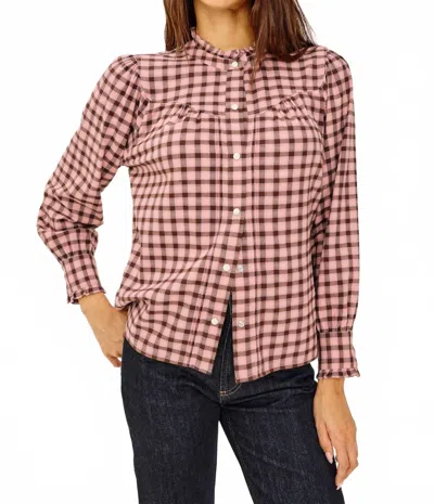 Rails Alanna Shirt In Garnet Rose In Pink