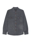 Rails Alder Button Down Shirt In Navy Jasper Check