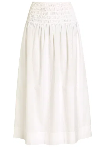 RAILS RAILS ALESSA COTTON-BLEND MIDI SKIRT