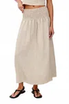 Rails Alessa Maxi Skirt In Heathered Flax In Multi