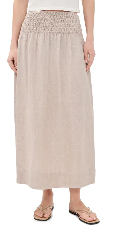 Rails Alessa Skirt Heathered Flax In Neutral