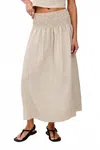 Rails Alessa Skirt In Heather Flax In Multi