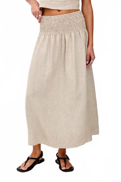 Rails Alessa Skirt In Heather Flax In Multi