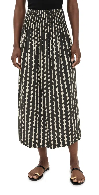 Rails Alessa Skirt Painted Noir In Black