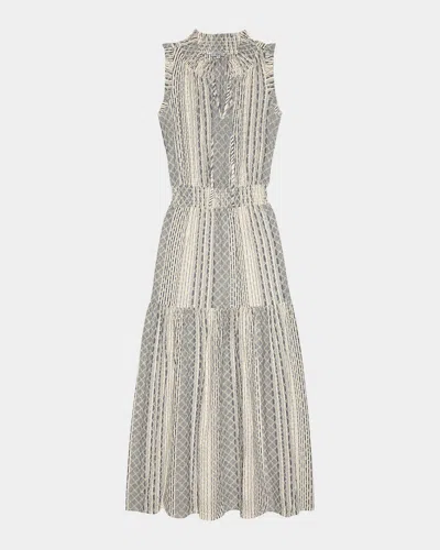 Rails Alessi Linen Maxi Dress In Multi